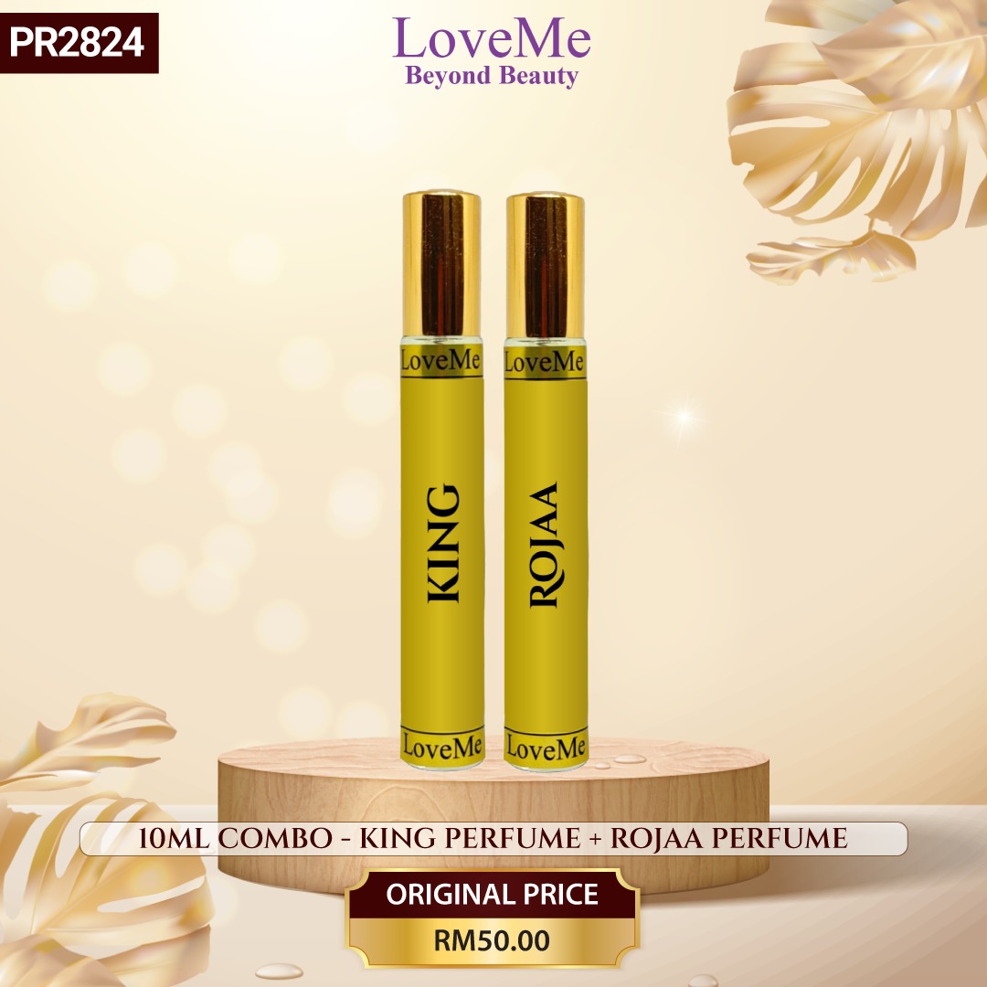 COMBO - 10ML KING PERFUME+10MLROJAA PERFUME